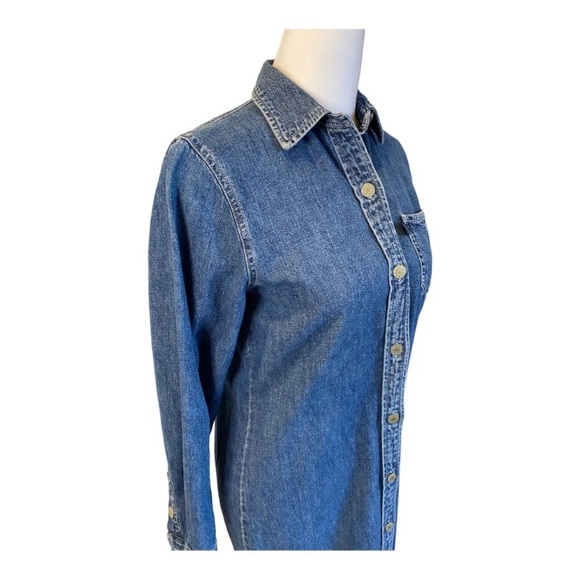 Lauren Ralph Lauren Jean Maxi Dress or Duster - Picture 7 of 14